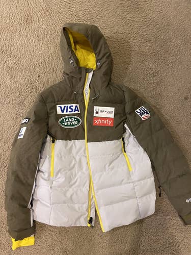 Green Men's Adult Used Large USST Spyder Jacket