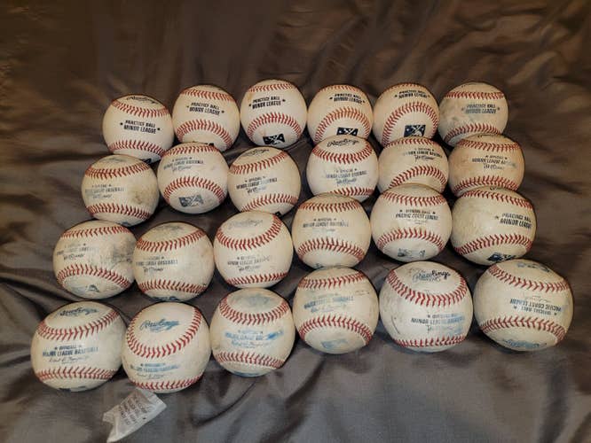 Used Rawlings Baseballs 24 Pack (2 Dozen)