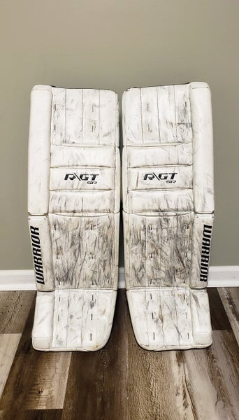Used 34"+1.5 Warrior Ritual GT Sr Goalie Leg Pads