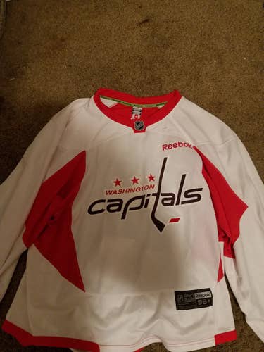 Washington capitals training camp goalie jersey