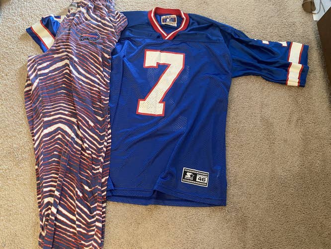 Blue Used Medium Starter Jersey
