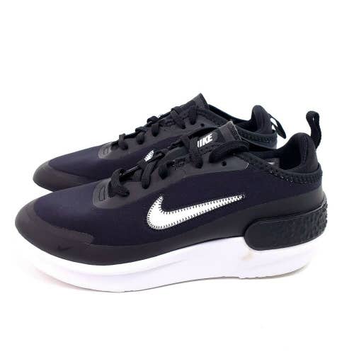 Nike Womens 6 Amixa Low Top Running Shoes Sneakers Black White CD5403
