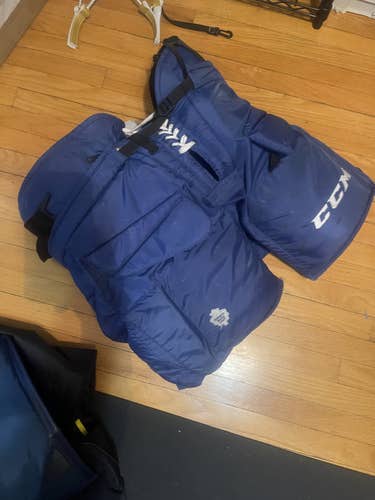 Leafs Used XL CCM HPG11k Hockey Goalie Pants Pro Stock