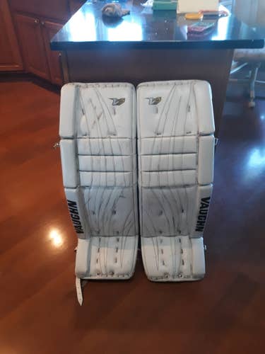 Used 34" Vaughn Velocity V7 Goalie Leg Pads
