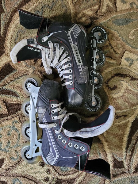 Used Senior Bauer Vapor X300R Inline Skates Size 7