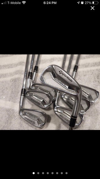 Men's Right Handed Stiff Flex Steel Shaft P770 Iron Set