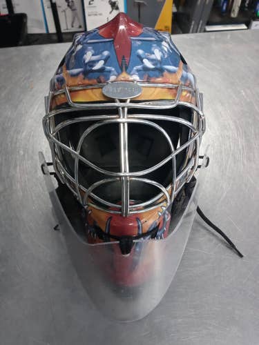 Used Itech Profile 1400 One Size Ice Hockey Goalie Helmets & Masks