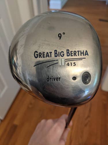Callaway Great Big Bertha II 415 Driver Stiff Flex 9 Used Men's Right Handed