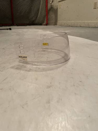 Senior Large Bauer Visor Half Shield