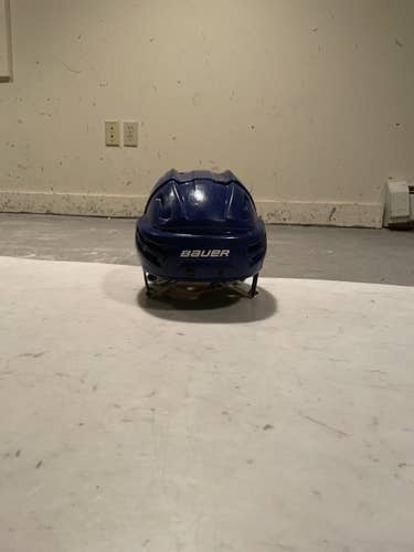 Blue Used Large Bauer  Re-Akt Helmet