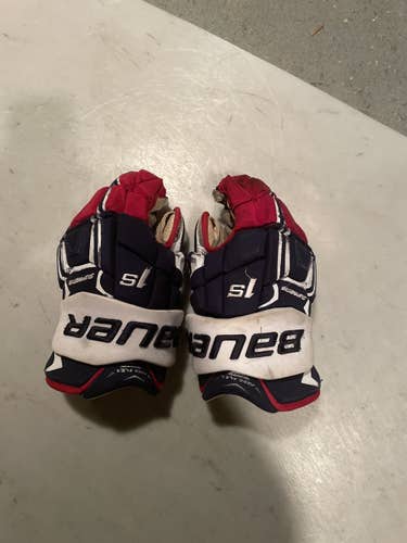 Senior Bauer 15" Pro Stock Supreme 1S Gloves