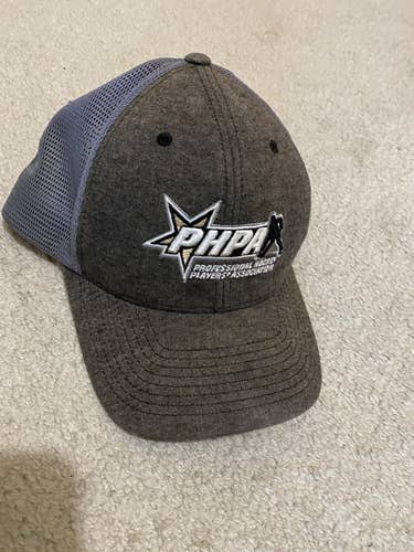 PHPA hockey Hat Gray. Used. One Size Fits Most Flex Fit