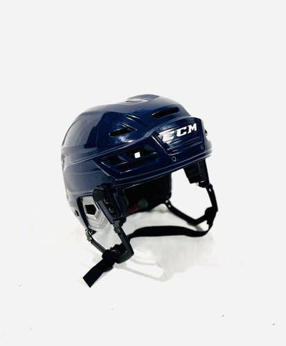 Order For @Matheo5hockey Like New Large CCM Resistance Pro Stock Helmet wCage- Navy