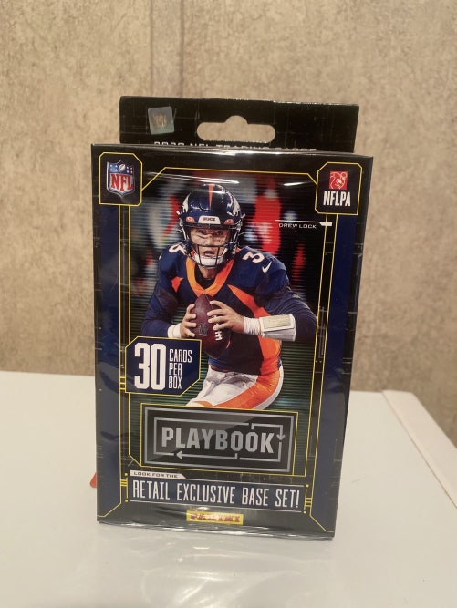 Panini NFL 2020 Playbook Football Hanger Box - Pack of 30 - Sealed