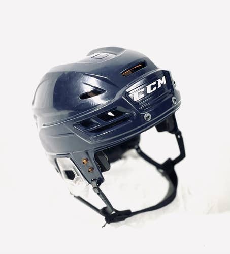 Medium CCM Tacks 710 Pro Stock Helmet - Navy