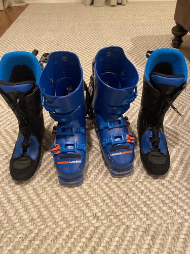 Lange World Cup Ski Boots Z-soft With Lace up Liners
