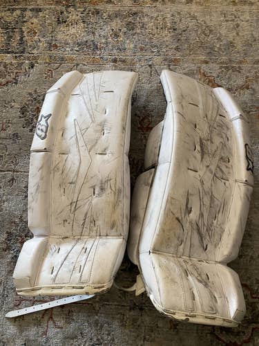 White Junior 29" Brian's NetZero Goalie Leg Pads