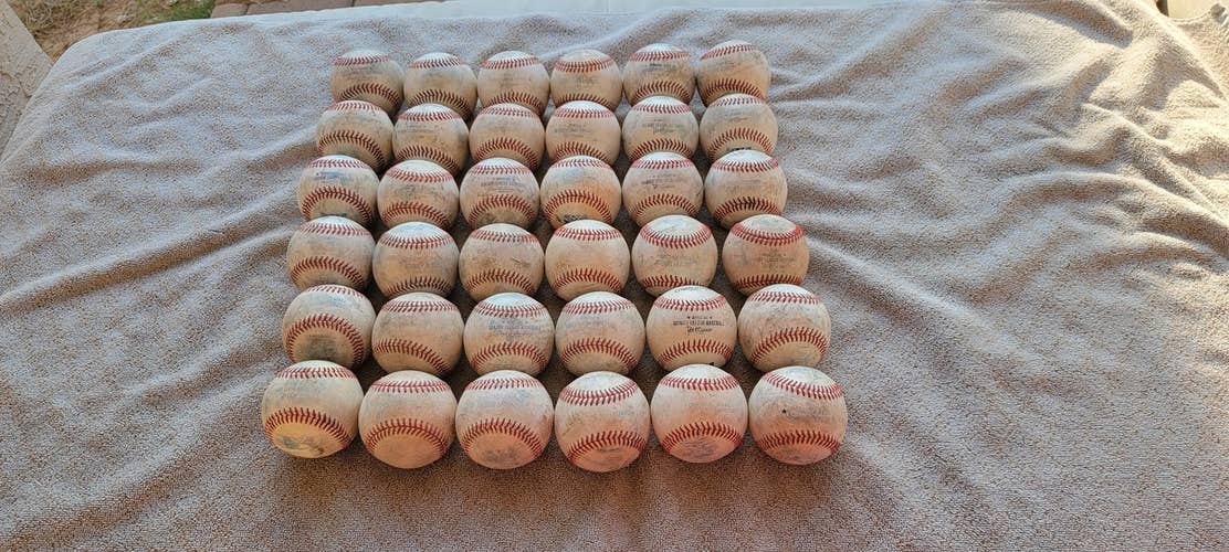 Used Rawlings Baseballs 36 Pack (3 Dozen)
