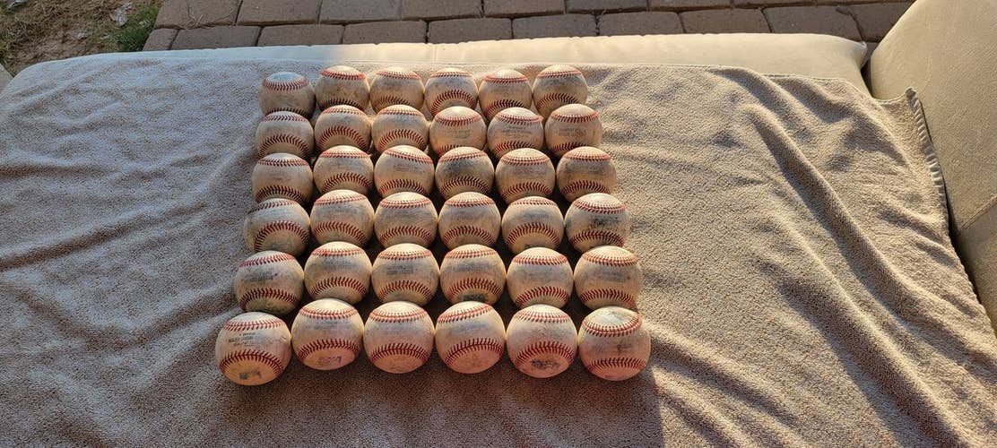 Used Rawlings Baseballs 36 Pack (3 Dozen)