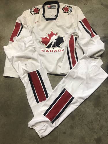 Team Canada jersey and socks