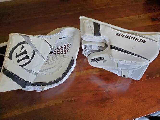 White Senior Used Warrior Regular Ritual Blocker and Trapper