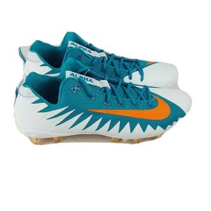 Nike New Size 16 Alpha Menace Pro Low Miami Dolphins Football Cleats 918187-117