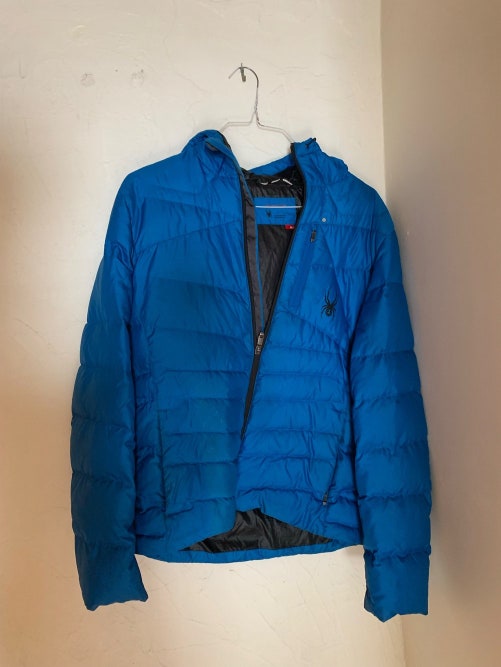 Blue Unisex Medium Spyder Jacket