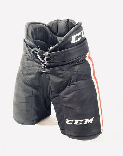Black Medium CCM Pro Stock hp31 Hockey Pants