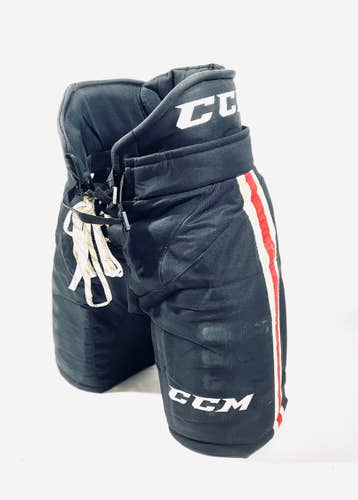 Black Medium CCM Pro Stock hp31 Hockey Pants