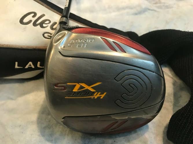 Cleveland HiBore XLS Draw Driver 10.5* Fujikura Fit-On Regular Graphite *Good*
