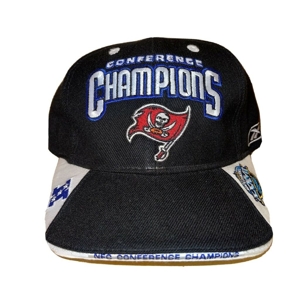 '47 Red Tampa Bay Buccaneers 2020 NFC Champions Clean Up Adjustable Hat