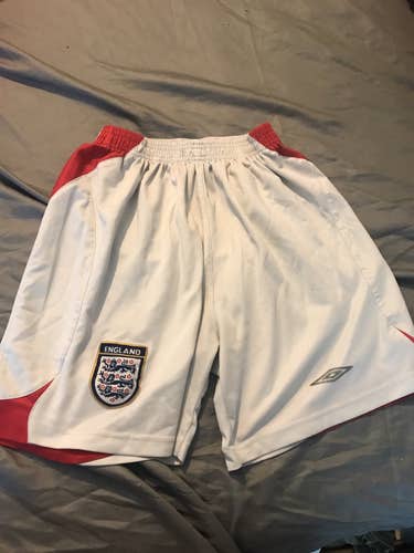 Team England soccer shorts