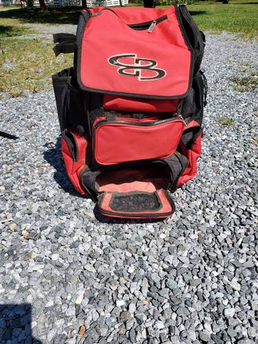 Red/Black Boombah Bat Pack