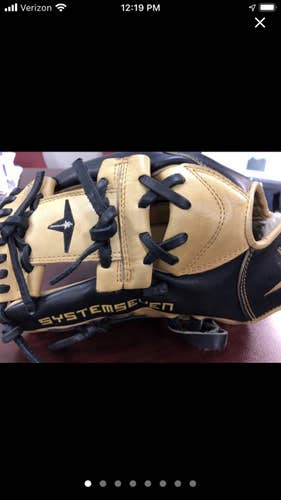 Gold High School/College Infield 11.5" System 7 Baseball Glove