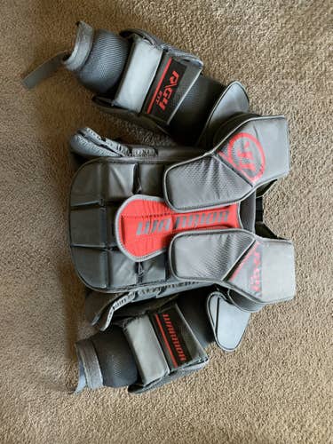 Used Large Warrior Ritual G4 Goalie Chest Protector