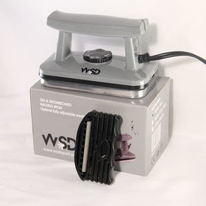 Ski and Snowboard Wax Iron waxing Iron Ski snowboard tune up  with bonus edger New