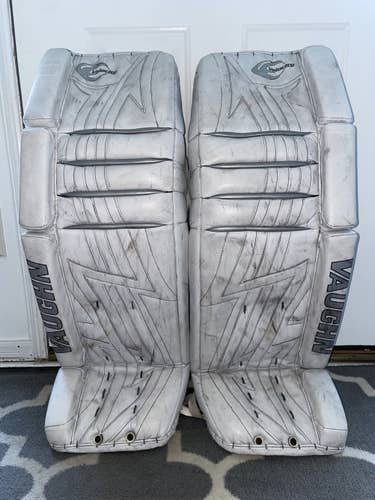 Vaughn Velocity Pro Stock Dekanich Goalie Leg Pads 35+2