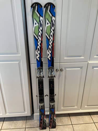 2016/17 Nordica Dobermann SL WC Skis with Marker bindings max DIN 10