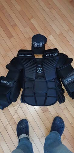 Senior Used Large Warrior Pro Ritual GT2 Goalie Chest Protector