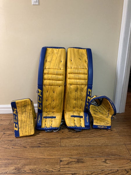 Used 36"+2.5 CCM Extreme Flex III Goalie Full Set