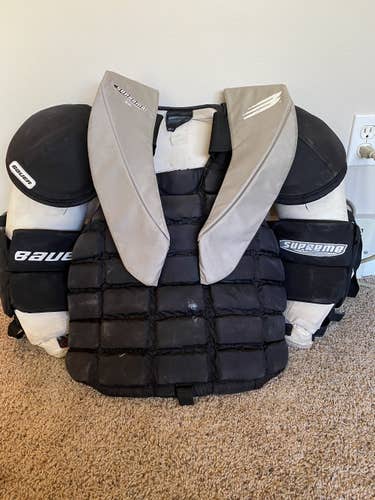 Senior Used Large Bauer Supreme Goalie Chest Protector