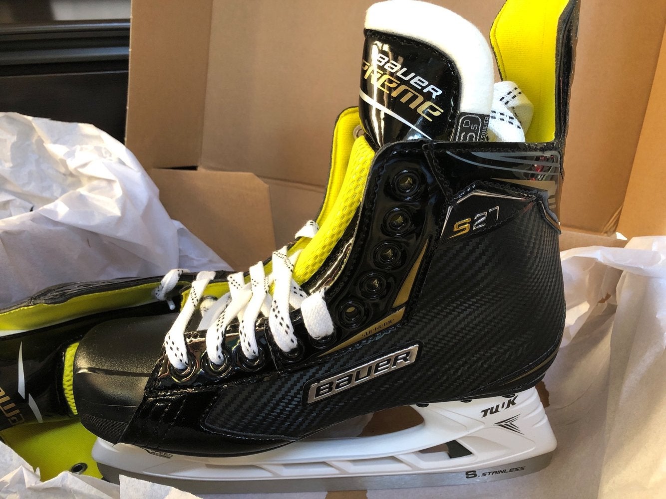 Bauer Supreme S27 Ice Hockey Skates Senior Size *NEW IN BOX* 