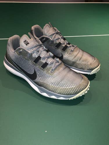 Gray Men's Size 12 (Women's 13) Nike TW ‘15 Golf Shoes