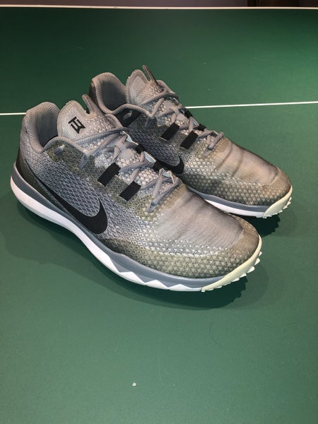 Gray Men's Size 12 (Women's 13) Nike TW ‘15 Golf Shoes