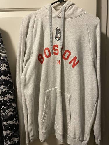 Boston University Grey Hoodie