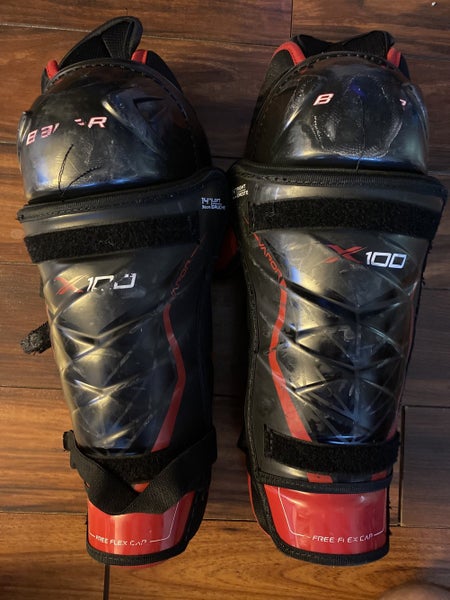 Senior Bauer Vapor X100 Shin Pads