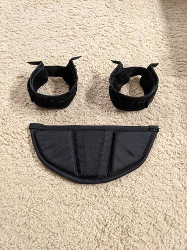 CCM AB Pro Chest Protector Belly Extension Pad & Wrist Straps