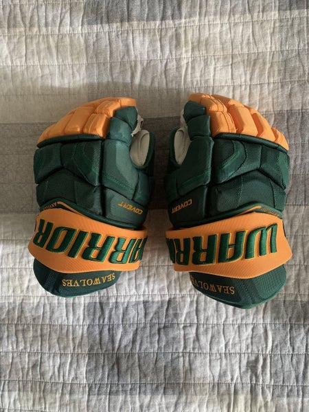 Green Senior Warrior 14" Pro Stock Covert QRE Gloves