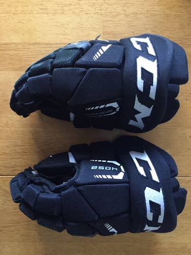 CCM 11" Tacks 4052 Hockey Gloves Black