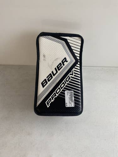 Used Bauer Gsx Prodigy Blkr Regular Ice Hockey Goalie Blockers